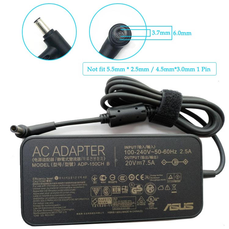 ASUS GL531GT-BQ269T-BE adaptador