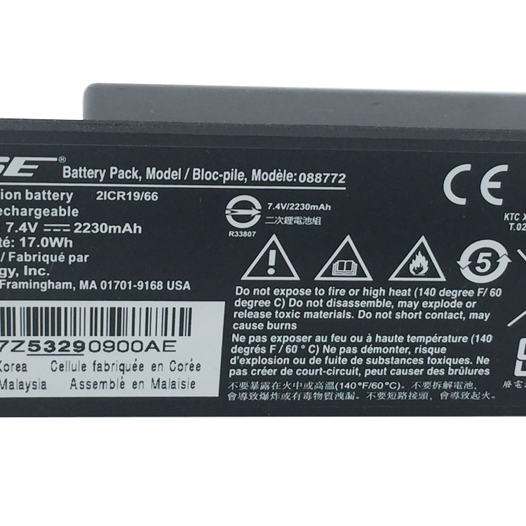 BOSE 088772 batería