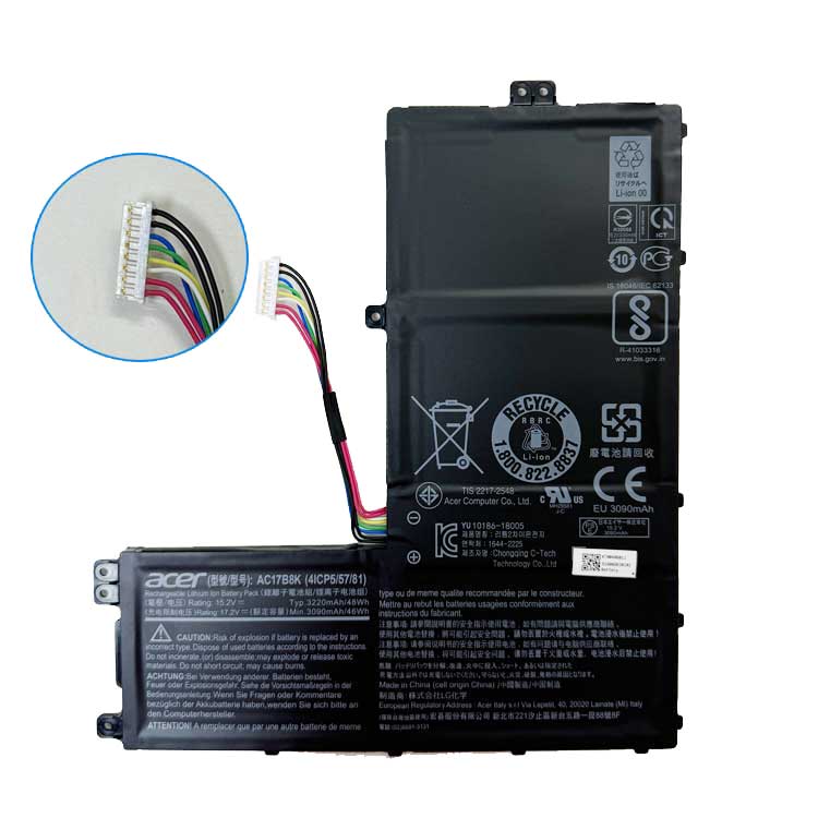AC17B8K Baterías