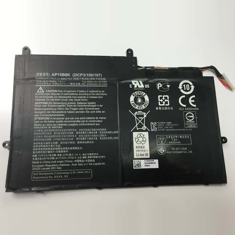 Acer Aspire Switch 11 SW5-173 batería