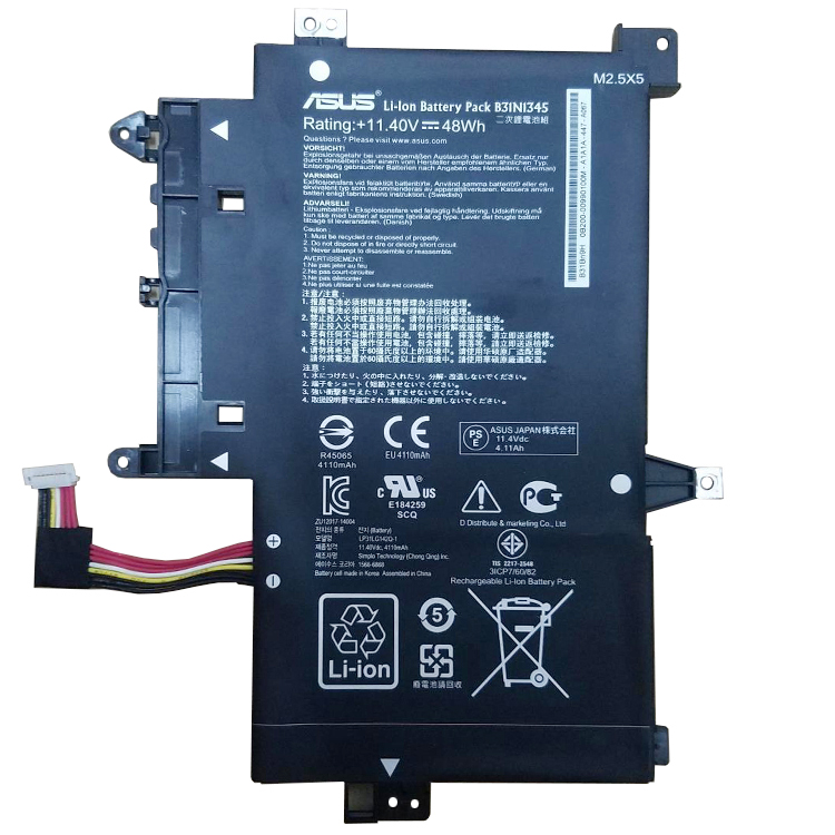 ASUS TP500LN Serie batería