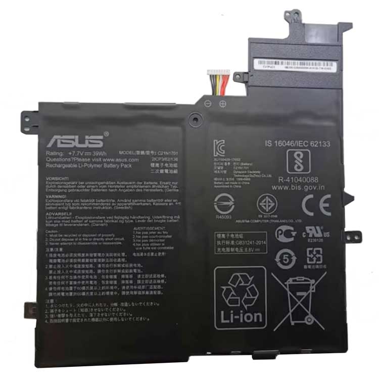 ASUS C21N1701 batería