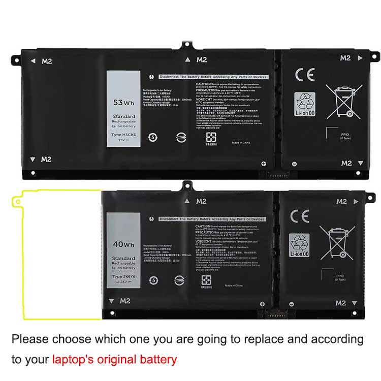 Dell Inspiron 5501 batería