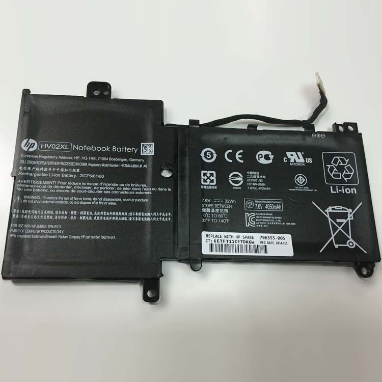 HP HSTNN-LB6P batería