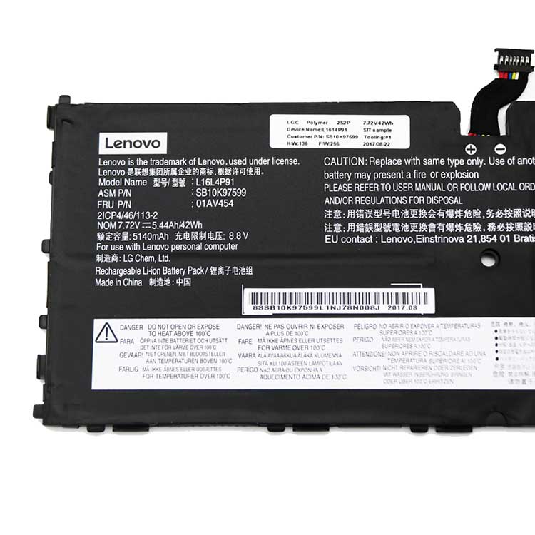 LENOVO SB10K97598 batería