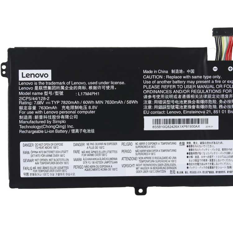 Lenovo Yoga 7 Pro-13IKB serie batería