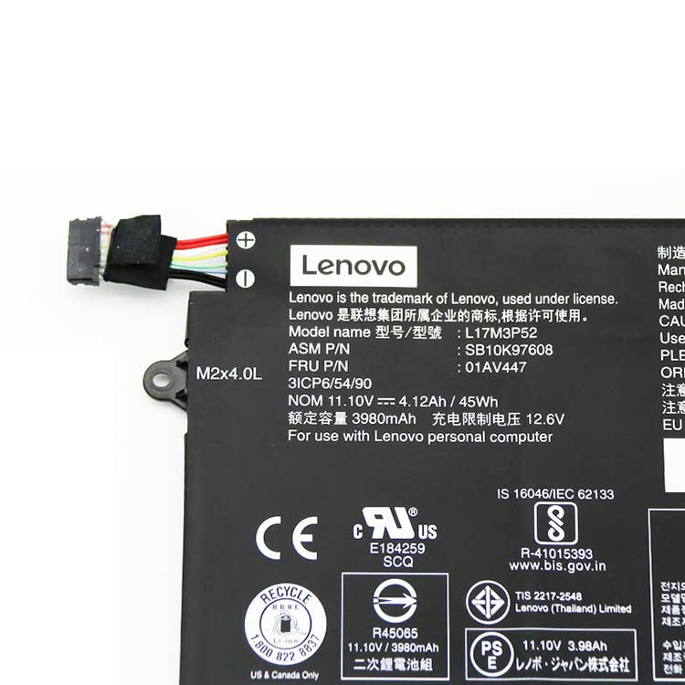 LENOVO Thinkpad E580 batería