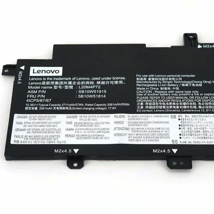 LENOVO L20M4P72 batería