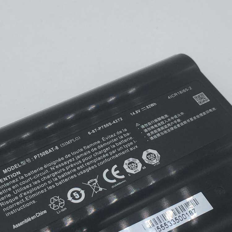 CLEVO P750BAT-8 batería