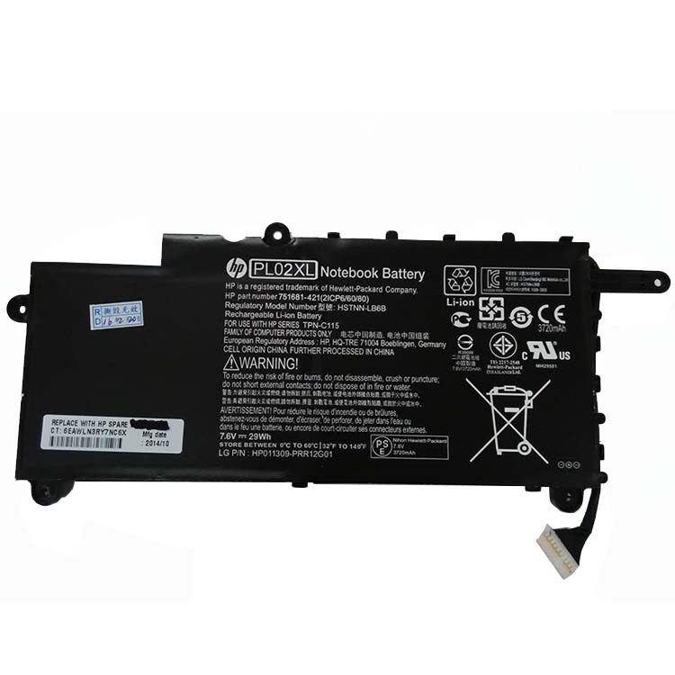 HP 751681-421 batería