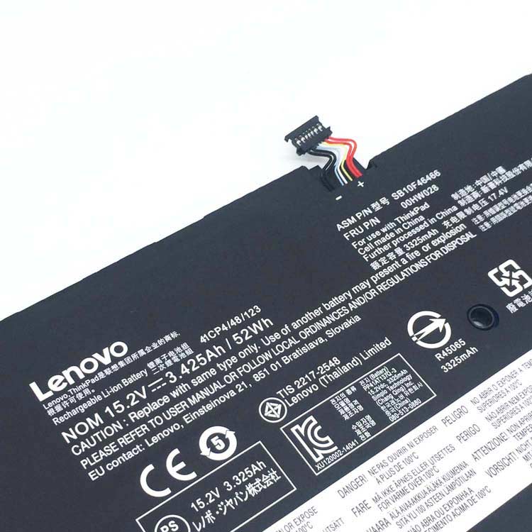LENOVO ThinkPad X1 Carbon 4th batería