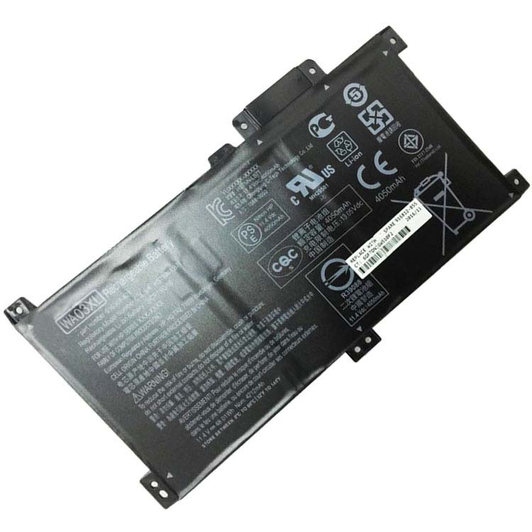 WA03XL,WAO3XL,HSTNN-UB7H,TPN-W126,HSTNN-LB7T,916367-541 Baterías