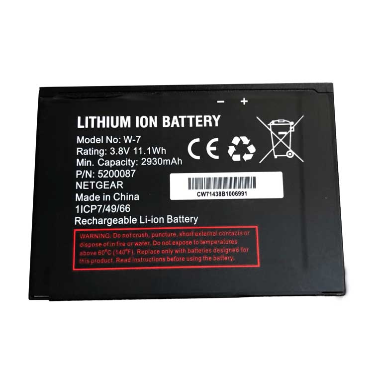 W7,W-7 Baterías