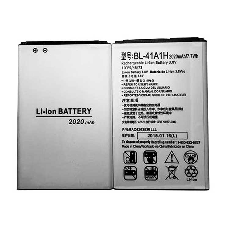 LG D390N Tribute VS810PP Transpyre LS66 batería