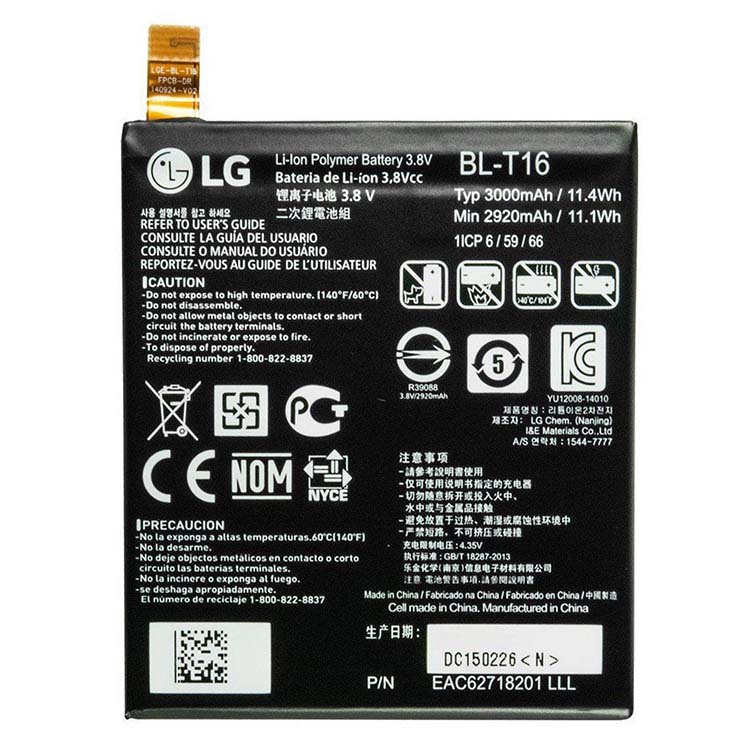 LG G Flex 2 H950 batería