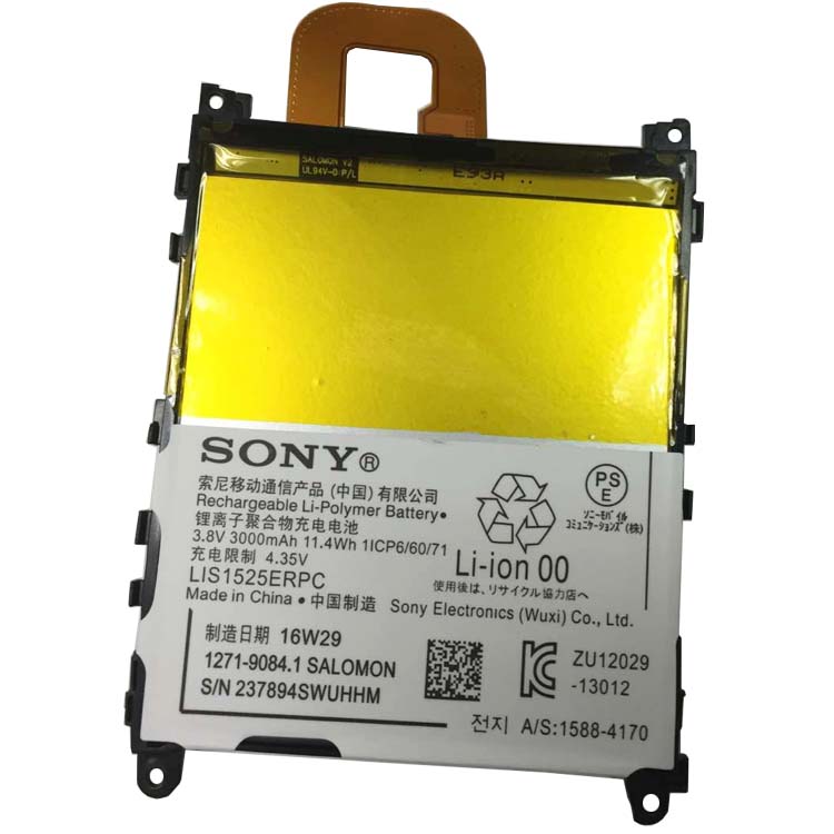 SONY LIS1525ERPC batería