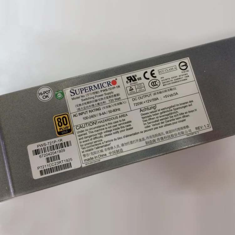 SUPERMICRO PWS-721P-1R 